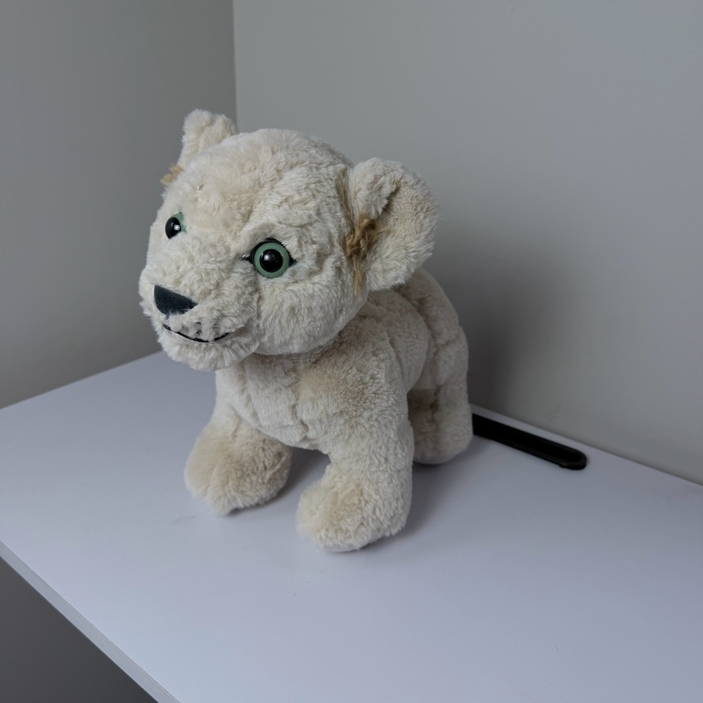 Build-A-Bear Ivory Plush Lion Cub - Picture 7 of 7